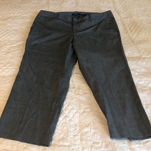 Gap gray crop dress pants office casual